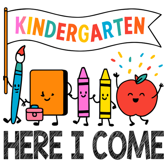 Kindergarten DTF Design-Ready to Press