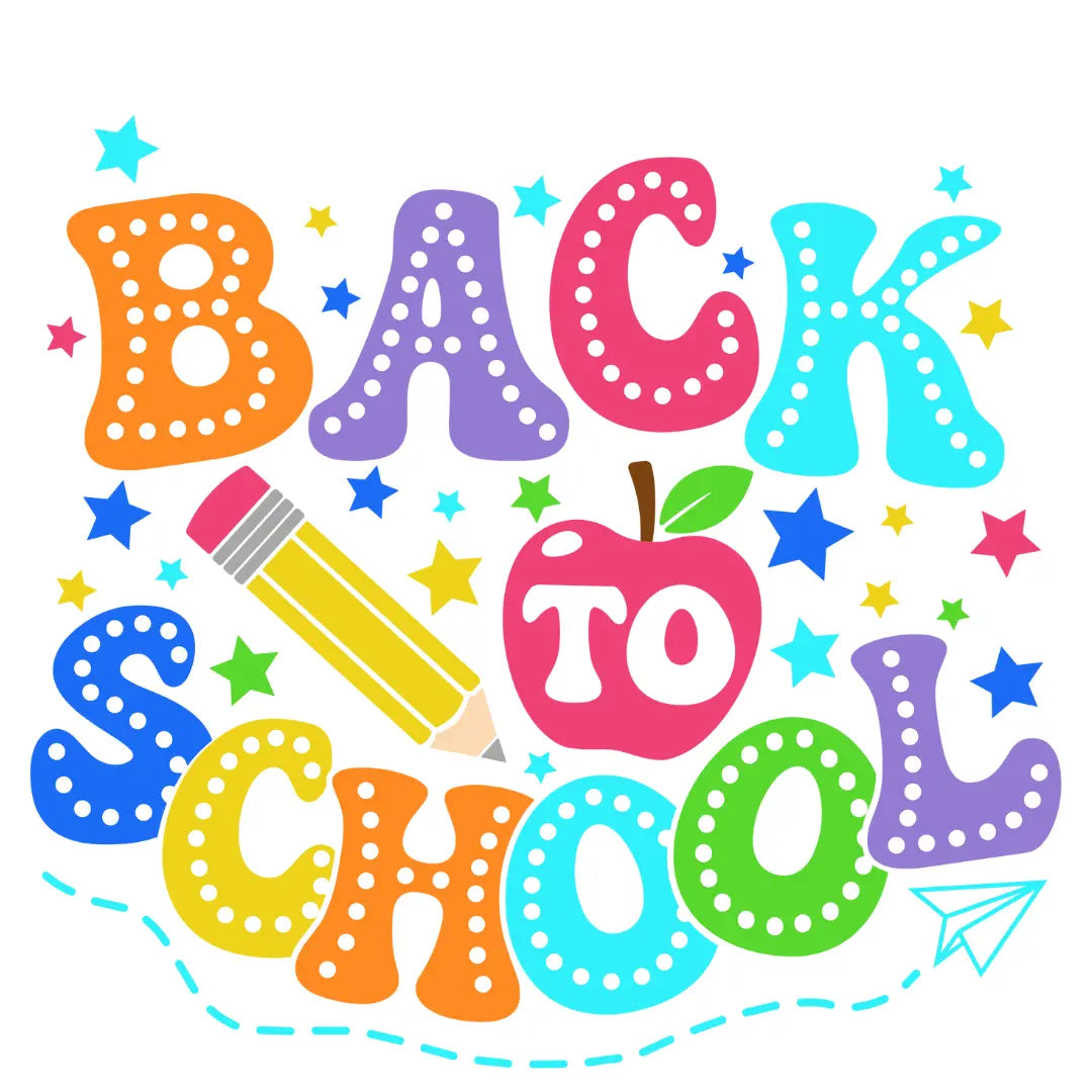 Back to School Design-Ready to Press A One Printing Supplies