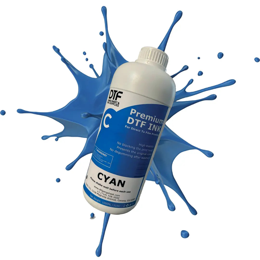 Premium DTF Ink (Cyan) DTF