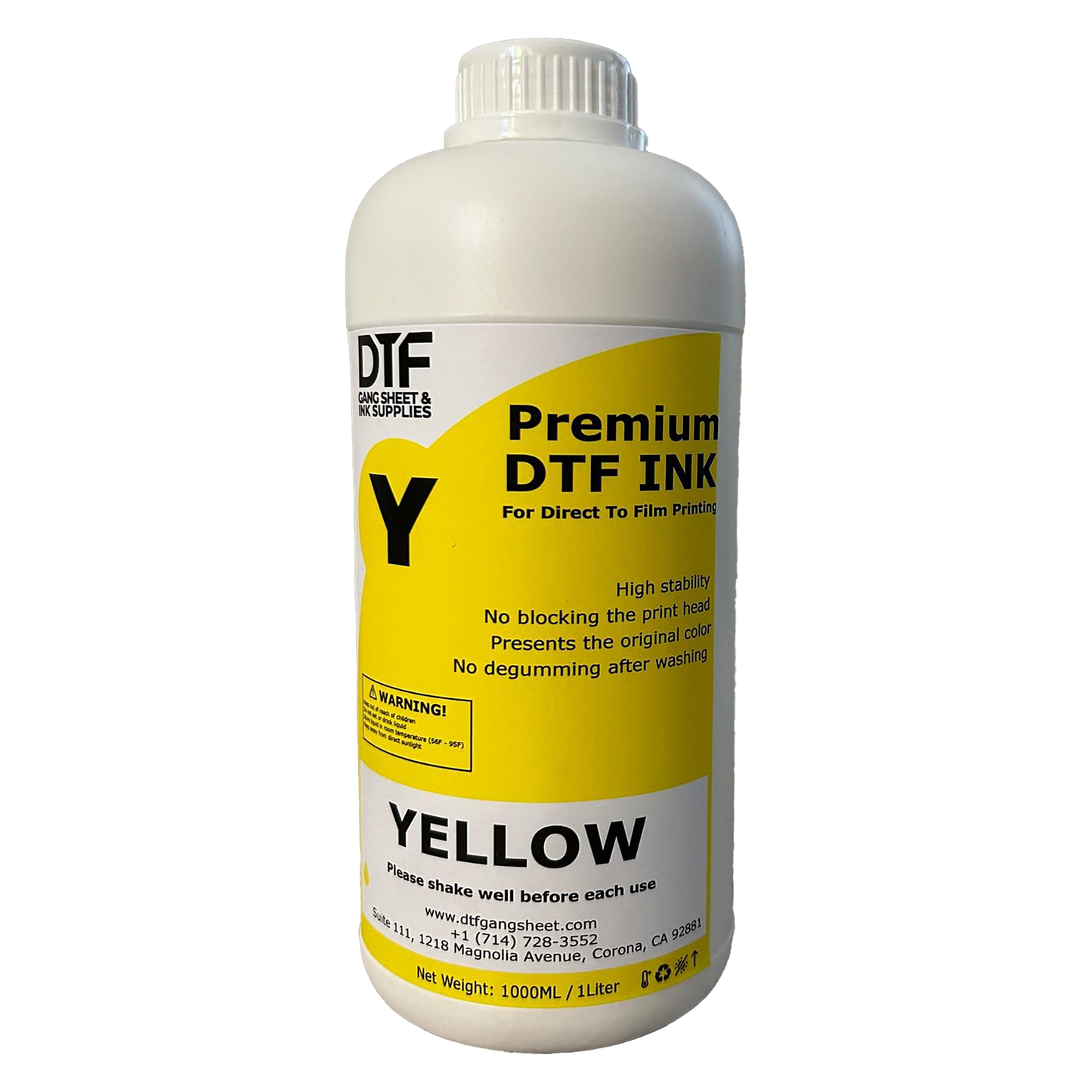 Premium DTF Ink (Yellow)