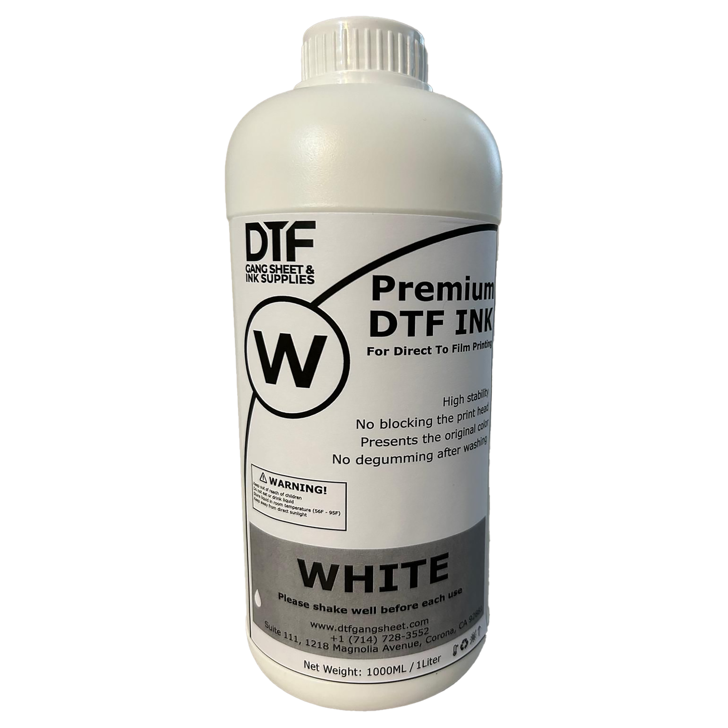 Premium DTF Ink (White)
