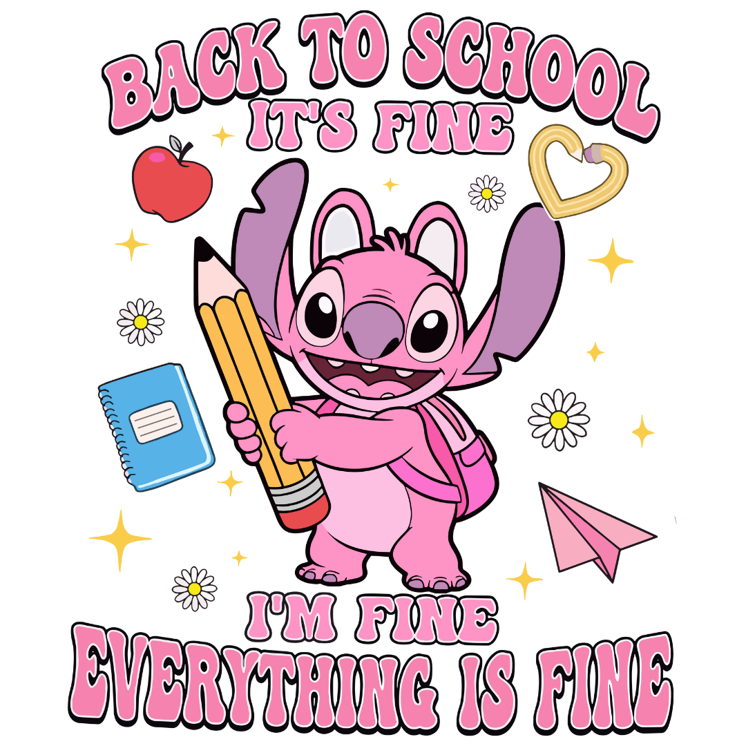 Back To School Design-Ready to Press A One Printing Supplies