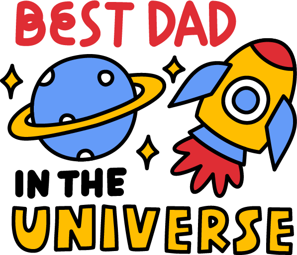 Best DAD in the universe A One Printing Supplies