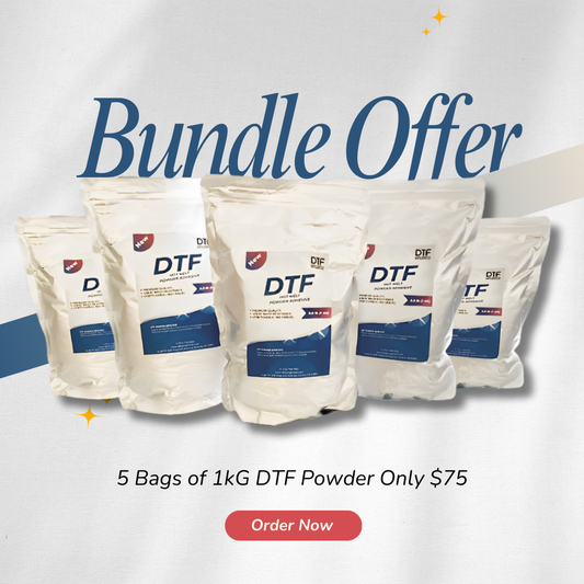 DTF Hot Melt Powder 1kg (Pack of 5)