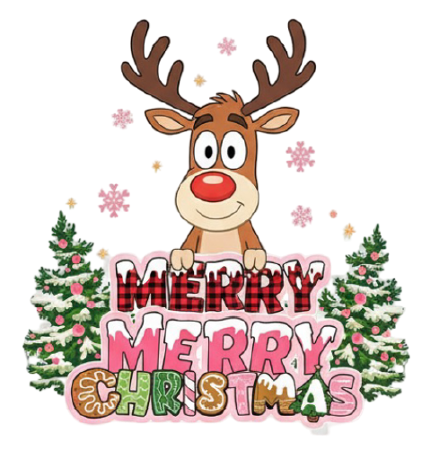 Merry Merry Christmas Design-Ready to Press