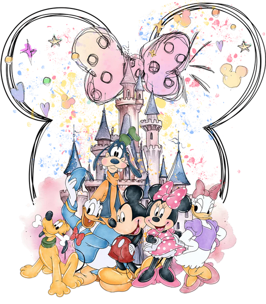 Mickey & Friends Design-Ready to Press