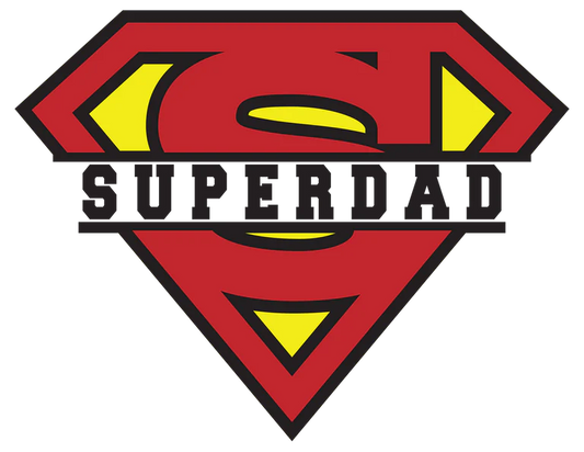 Super Dad Superman Design-Ready to Press