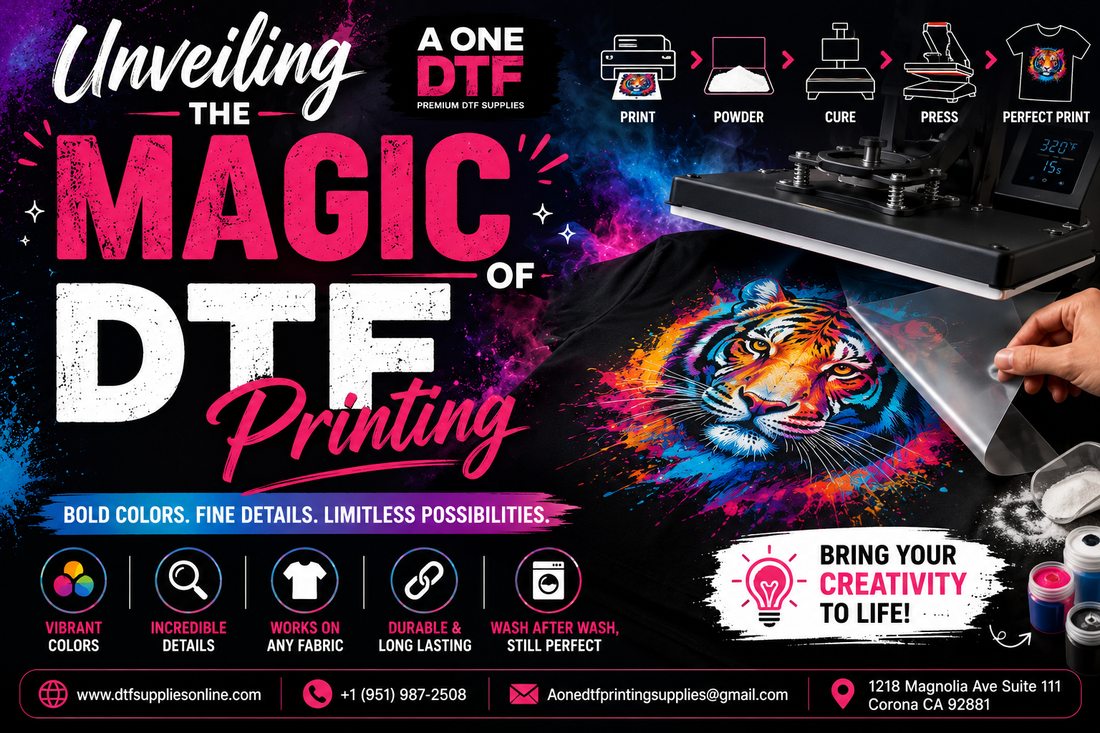 Unveiling the Magic of DTF Printing