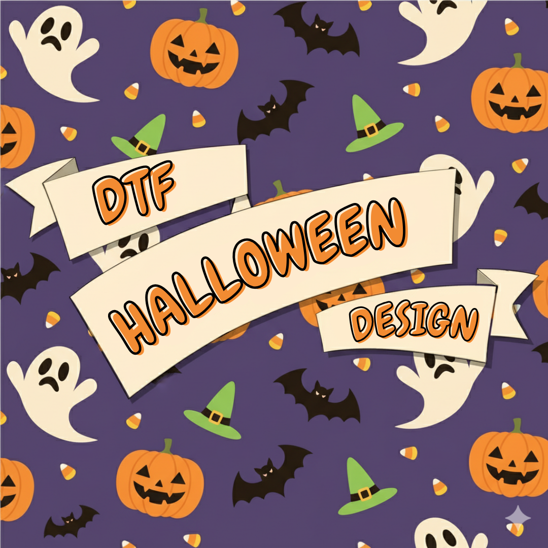 Haloween DTF Transfers-Ready To Press