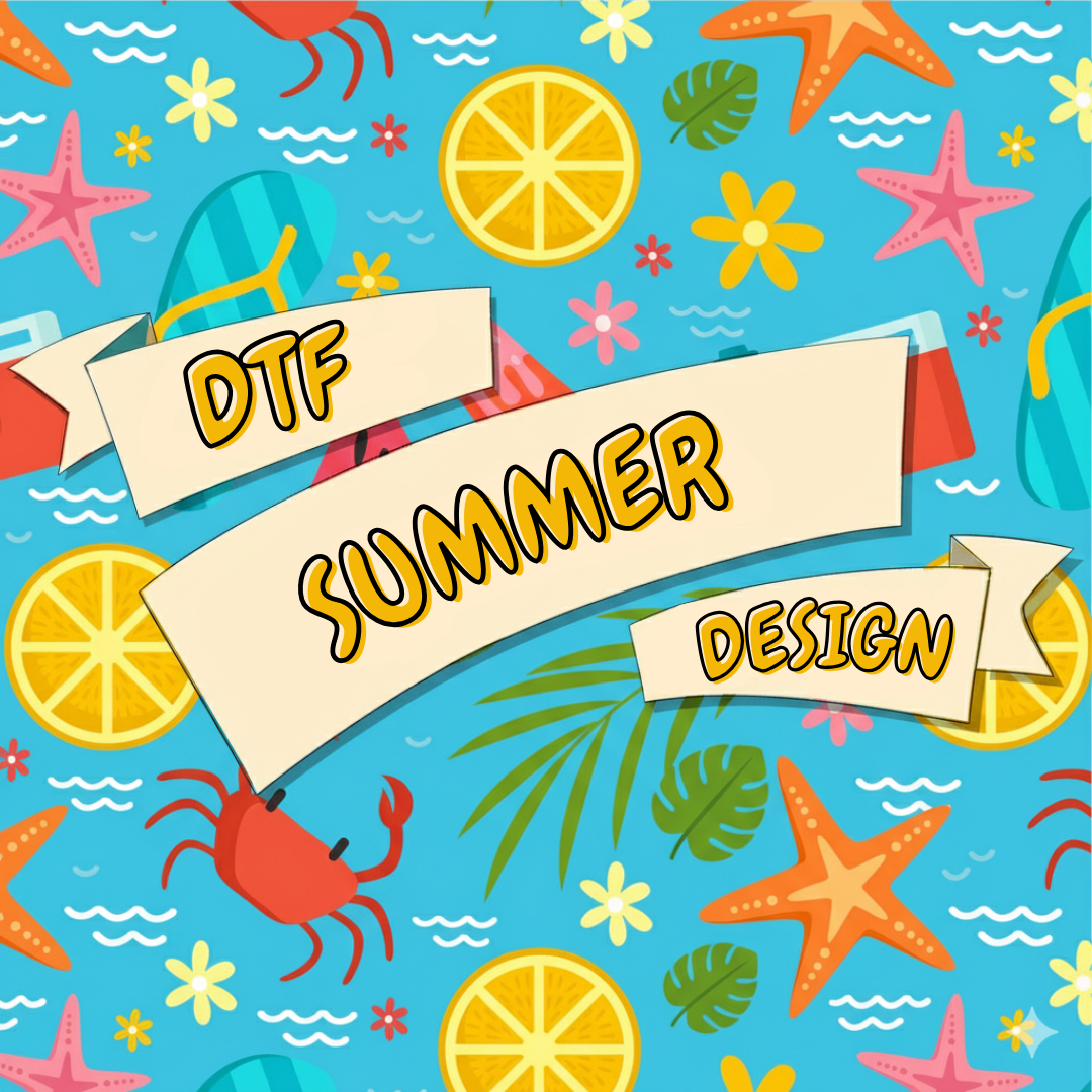 Summer DTF Transfer-Ready to Press