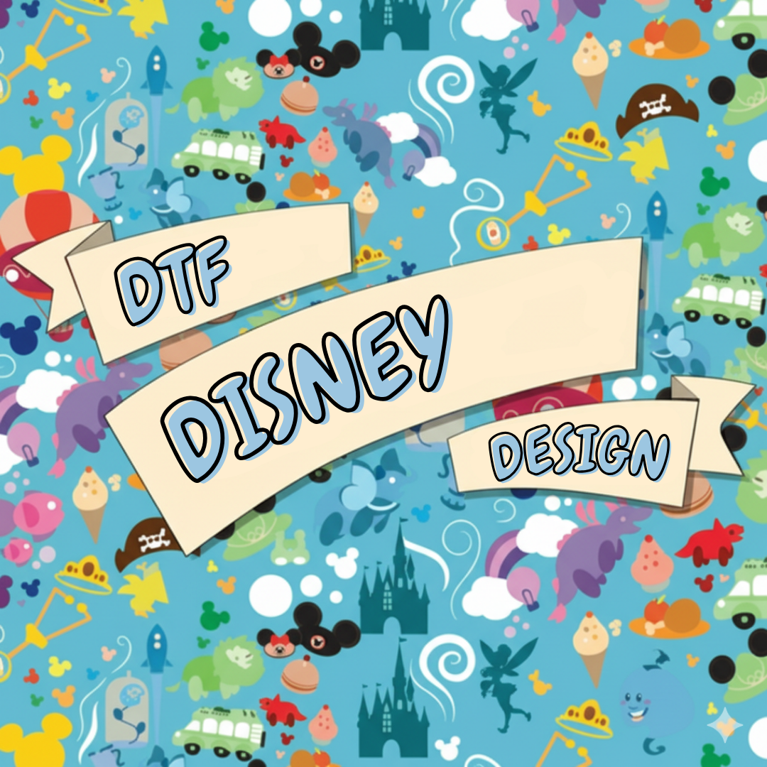 DTF Disney Design-Ready to Press