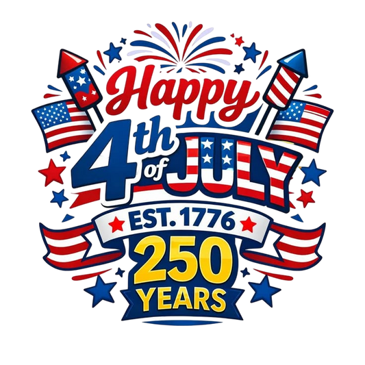 happy 4th of july 250 years A One Printing Supplies