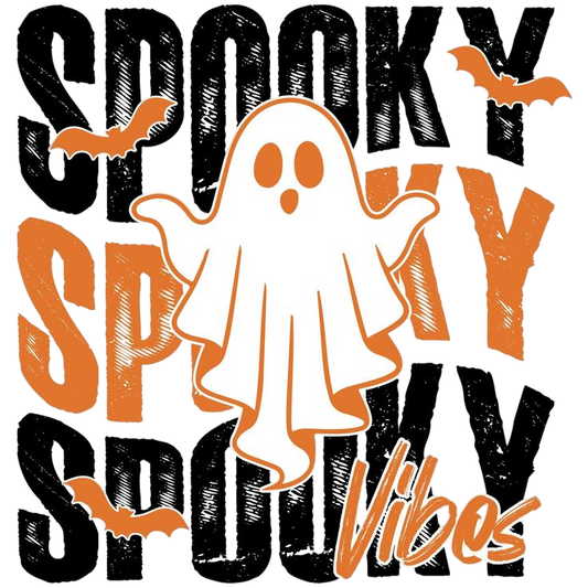 Spooky vibes design halloween A One Printing Supplies