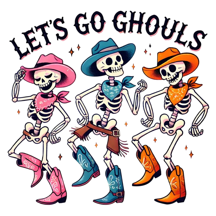 Lets Go Ghouls A One Printing Supplies
