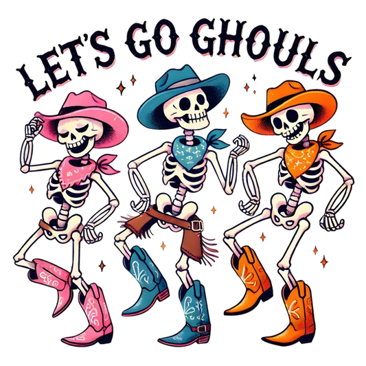 Lets Go Ghouls A One Printing Supplies