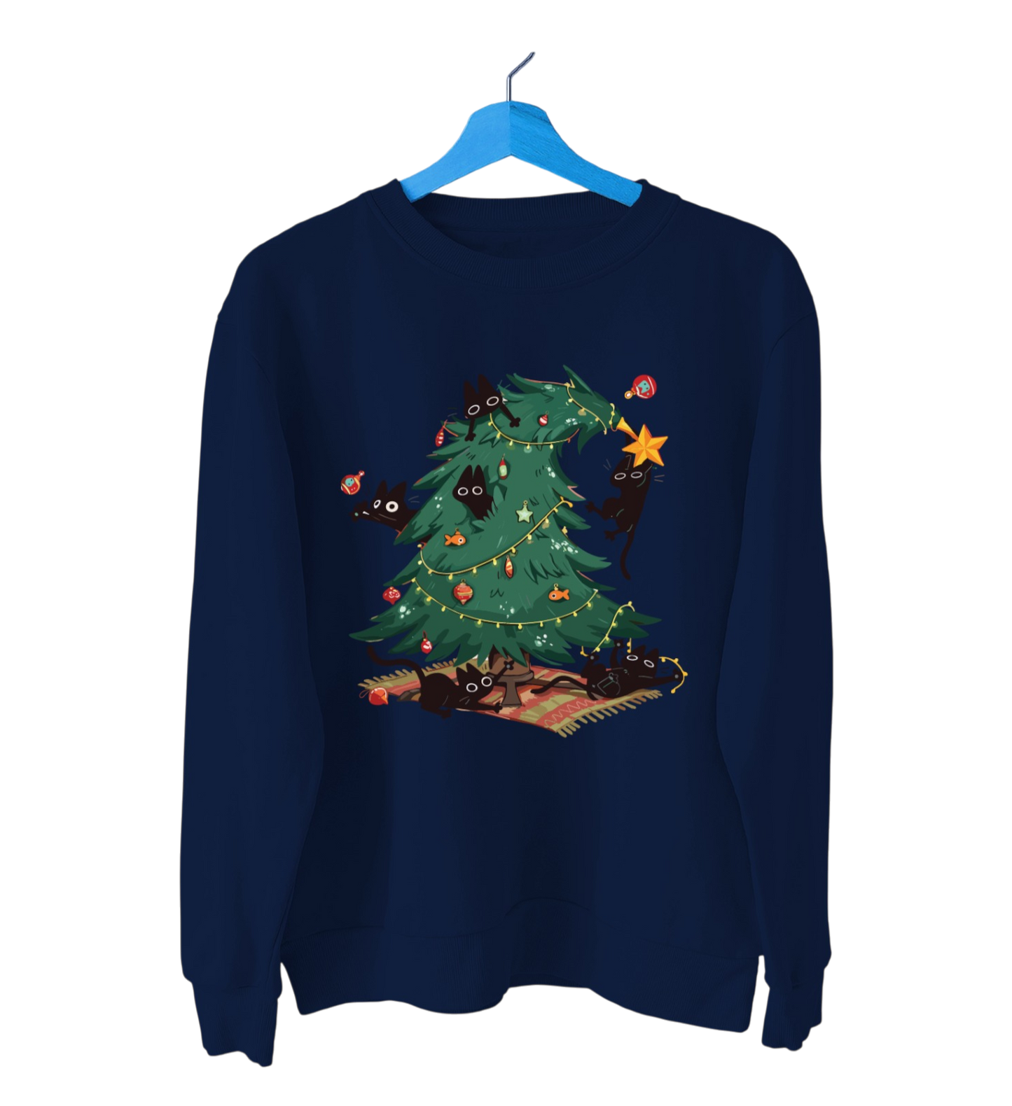 Christmas tree kitten graphicTees, SweatShirt,Hoodie, A One Printing Supplies
