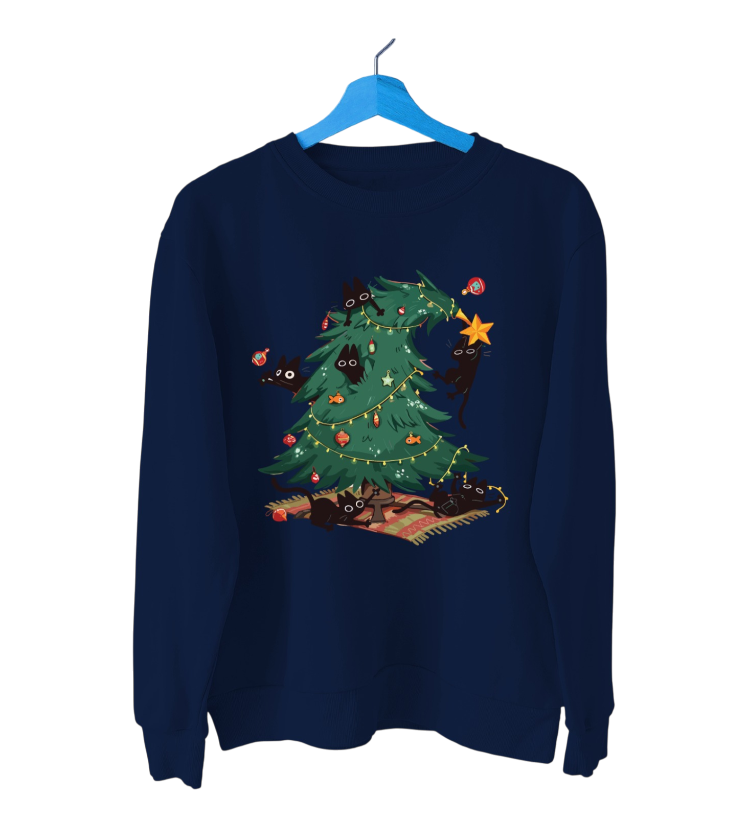 Christmas tree kitten graphicTees, SweatShirt,Hoodie, A One Printing Supplies