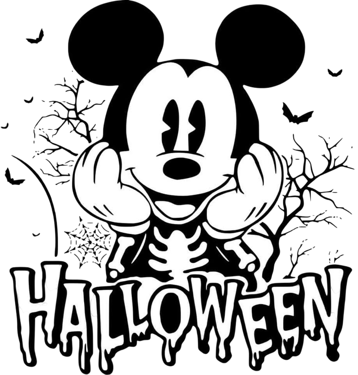 Mickey halloween design A One Printing Supplies