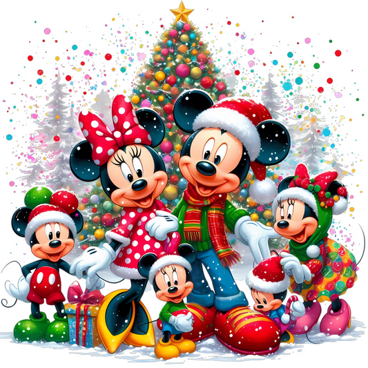 Disney Mickey Mouse Merry Christmas Design A One Printing Supplies