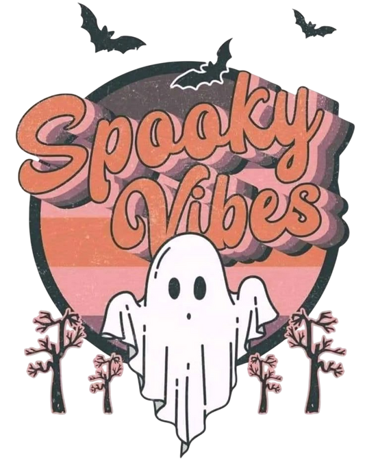 Sppoky vibes halloween design A One Printing Supplies