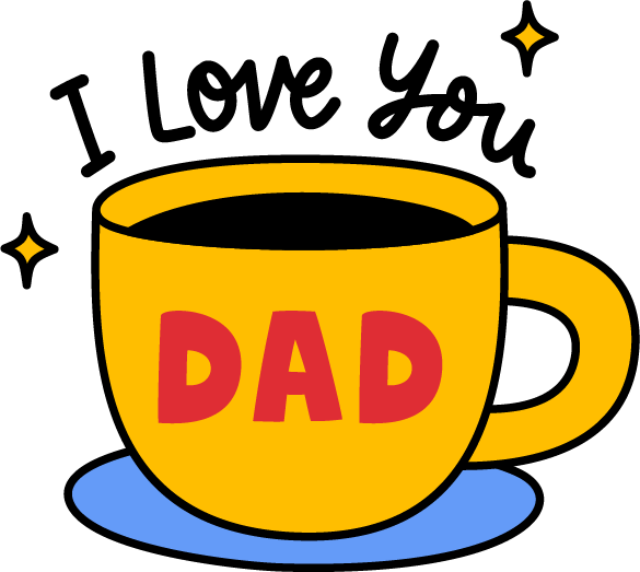 I Love you DAD-DTF transfer A One Printing Supplies