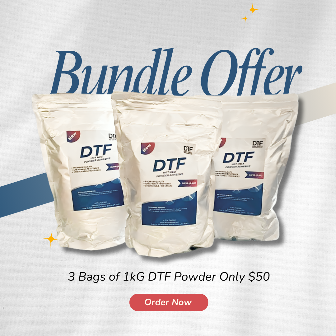 DTF Hot Melt Powder 1kg (Pack of 3)
