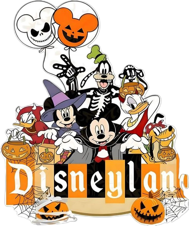 halloweeen Disneyland design A One Printing Supplies