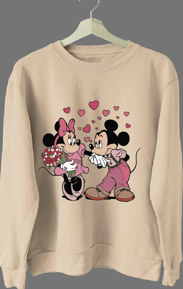 valentines Mickey love design dtf transfer A One Printing Supplies