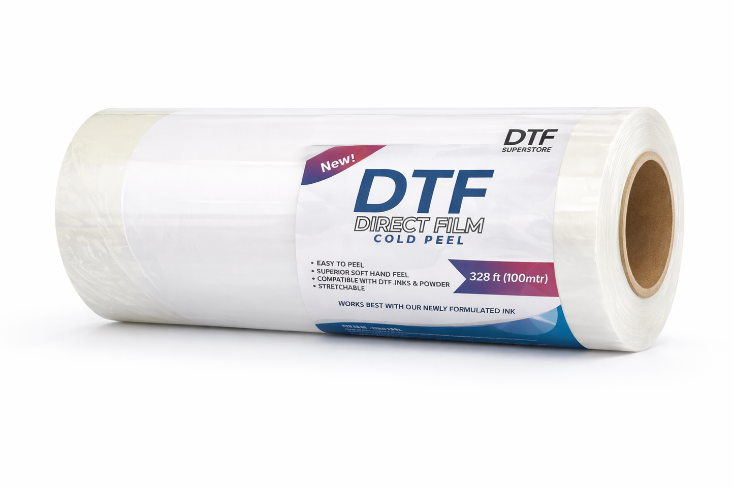 24″ x 325" DTF Film – Cold Peel DTF