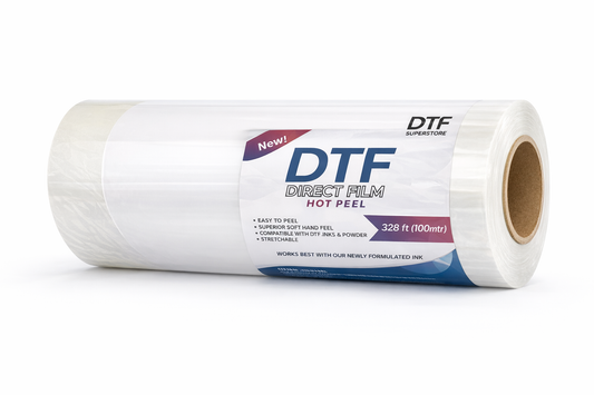 24″ x 325′ DTF Film – Hot Peel DTF
